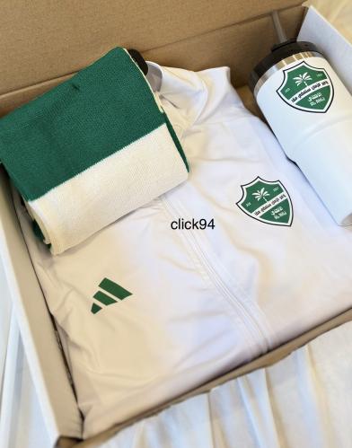 بكج جاكيت الاهلي رجالي+ شال + مق