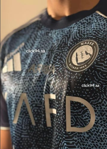 تيشيرت النصر كحلي فئة اللاعبين