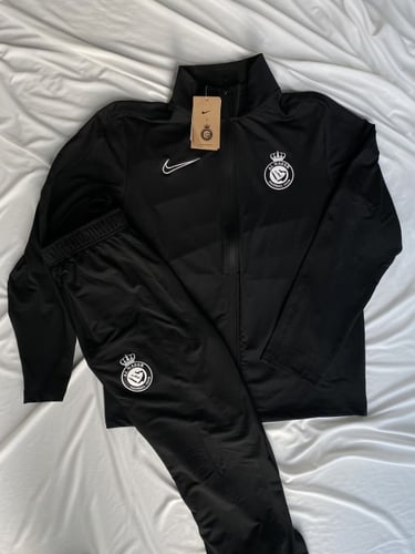 طقم النصر تدريب اسود