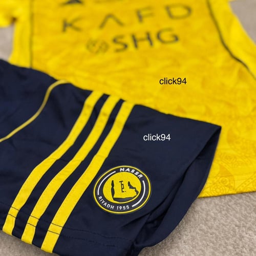 طقم النصر اطفال فئة اللاعبين 2026