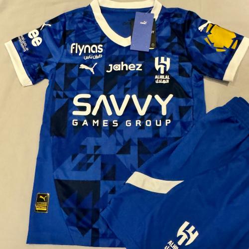 طقم الهلال فئة اللاعبين اطفال 2024-2025