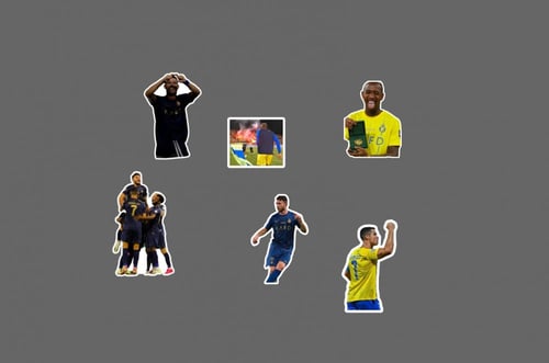 مجموعة ستيكرات من تصميمك