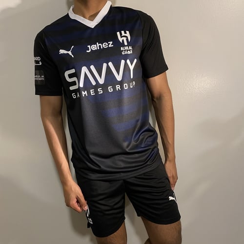 طقم الهلال فئة اللاعبين اسود