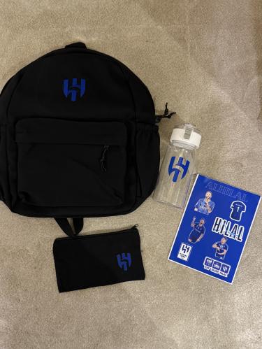 بكج شنطة الهلال + مطارة + مقلمة