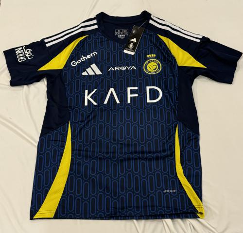 تيشيرت النصر كحلي فئة اللاعبين 2024-2025