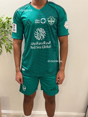 طقم الاهلي اخضر فئة اللاعبين 2025-2026