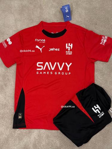 طقم الهلال تدريب اطفال - شبابي 2025-2026