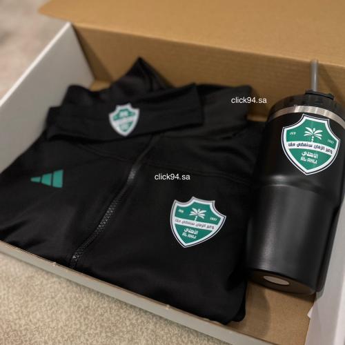 بكج جاكيت الاهلي نسائي + ربطة + مق