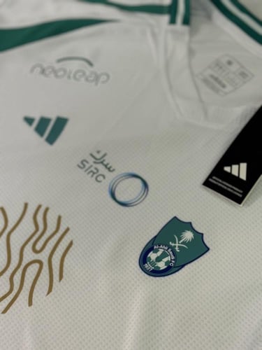 طقم الاهلي فئة اللاعبين ابيض 2024-2025