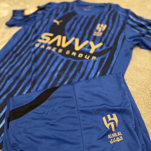 طقم الهلال كأس العالم ازرق