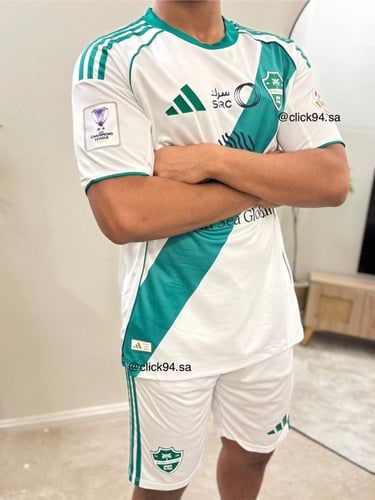 طقم الاهلي ابيض فئة اللاعبين 2025-2026