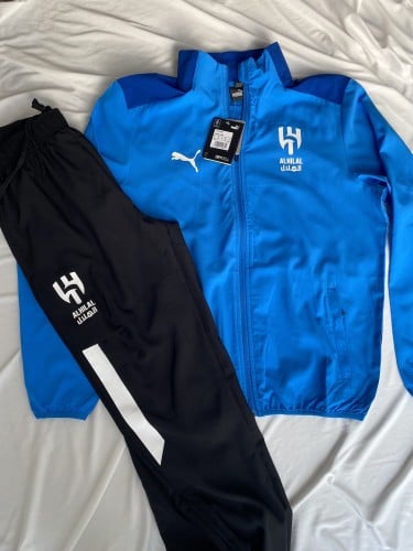 طقم الهلال تدريب ازرق