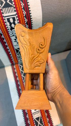 مبخرة خشب التيك الطبيعي