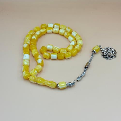 مسباح بكالايت كهرماني فاخر بطرابزونة أنتيمون