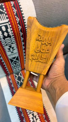 مبخرة خشب التيك الطبيعي