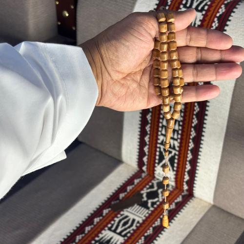 مساح كوك بني طبيعي برميلي