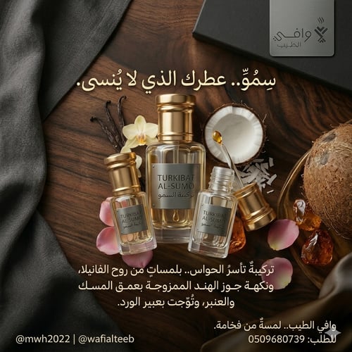 تركيبة السمو زيوت عطرية