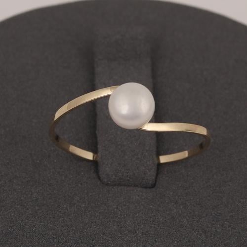 خاتم ذهب باللؤلؤ ( عيار 18 )