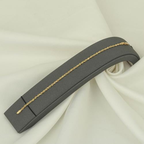 اسوارة ذهب ضفيرة ( عيار 18 )