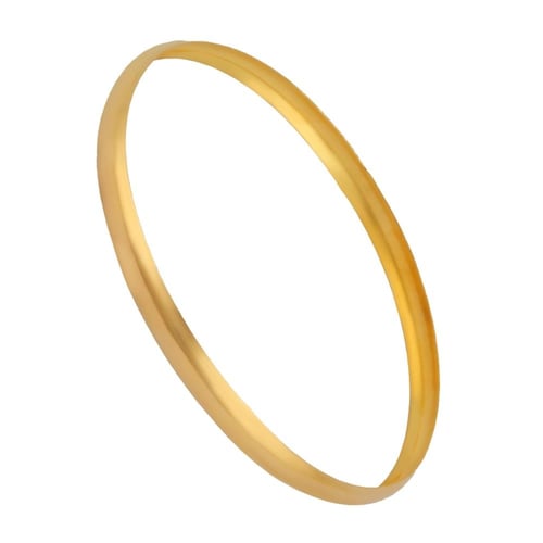 بنجرة ذهب سادة ( للمواليد ) ( عيار 21 )