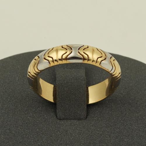 خاتم ذهب الموج ( عيار 18 )