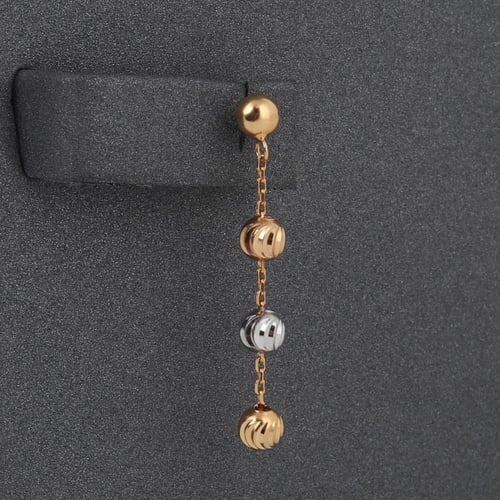 طقم ذهب الكرات الملونة ( عيار 21)