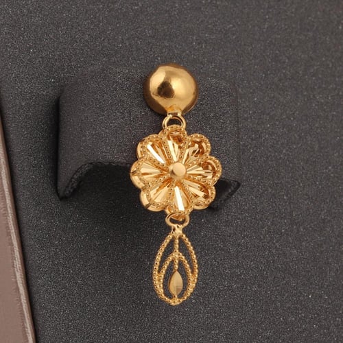 طقم ذهب الزهور ( عيار 21 )