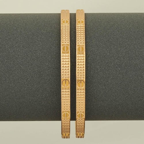 بنجرة ذهب منقوشة ماركة ( عيار 21 )