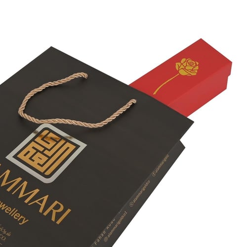 تغليف هدايا وردة الحب الفاخرة