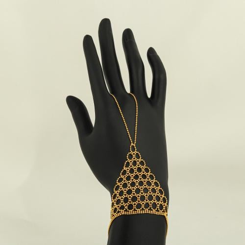 كف ذهب دوائر ( عيار 21 )