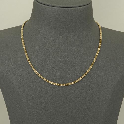 عقد ذهب ضفيرة ( عيار 18 )