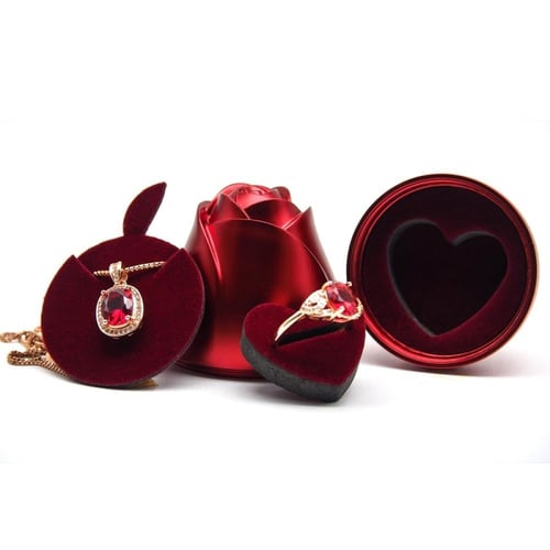 تغليف هدايا وردة الحب الفاخرة