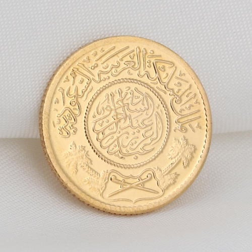 جنيه ذهب سعودي عيار 22 وزن 8 جرام