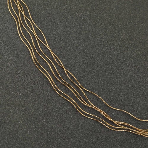 طقم خيوط الذهب المموجة ( عيار 18 )