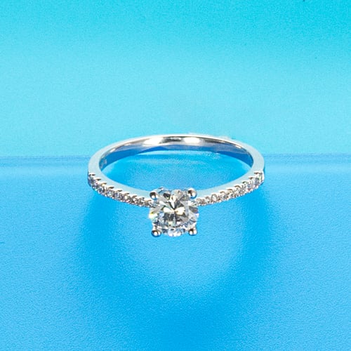 خاتم الماس SI سوليتير (وزن الالماس 0.62cts– عيار 1...