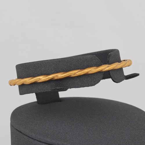 بنجرة ذهب مبرومة مطفية ( عيار 21 )