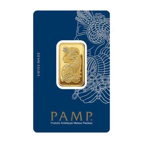 سبيكة ذهب PAMP سويسري وزن 20 جرام عيار 24 قيراط