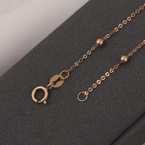 اسوارة كرات الذهب المتباعدة ( عيار 18 )