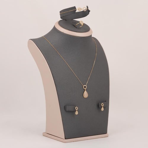 طقم ذهب الدمعة ( عيار 21 )