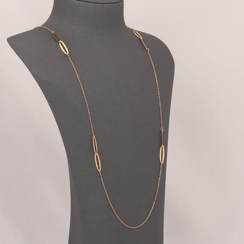 سلسال ذهب طويل (عيار 18 )