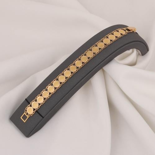 اسوارة ذهب الجنيهات المتقاربة ( عيار 21 )
