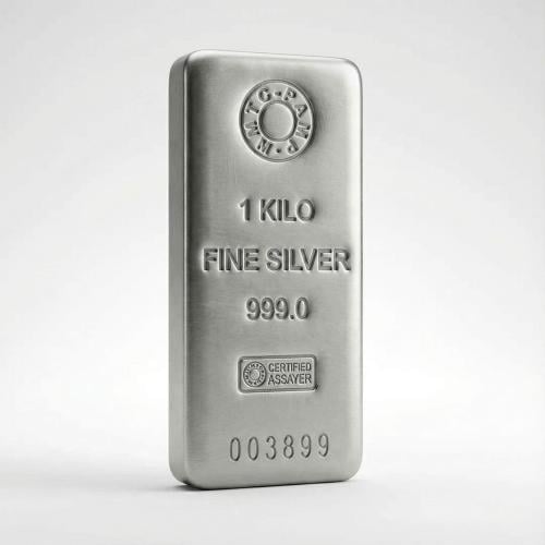 كيلو فضة سبيكة بامب PAMP هندي