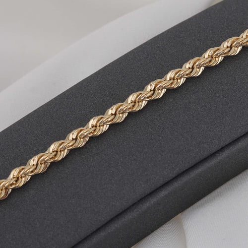 اسوارة ذهب مبروم كبيرة ( عيار 18 )