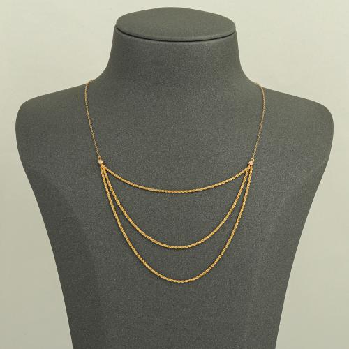 عقد ذهب ثلاثة أدوار ( عيار 21 )