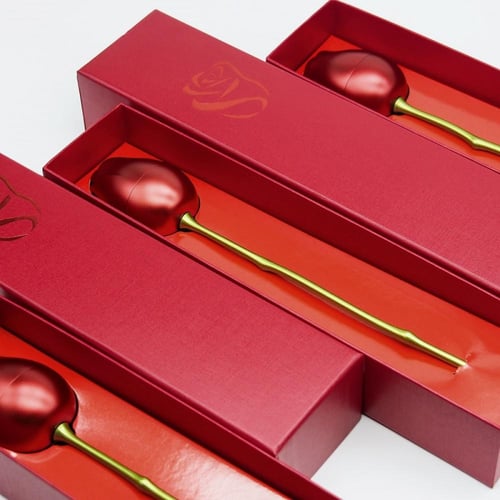 تغليف هدايا وردة الحب الفاخرة