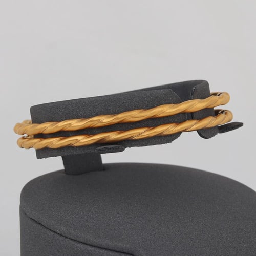 بنجرة ذهب مبرومة مطفية ( عيار 21 )