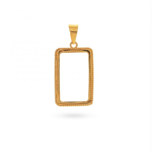 برواز سبيكة ذهب 100 جرام ( عيار 21 ) (مبروم)