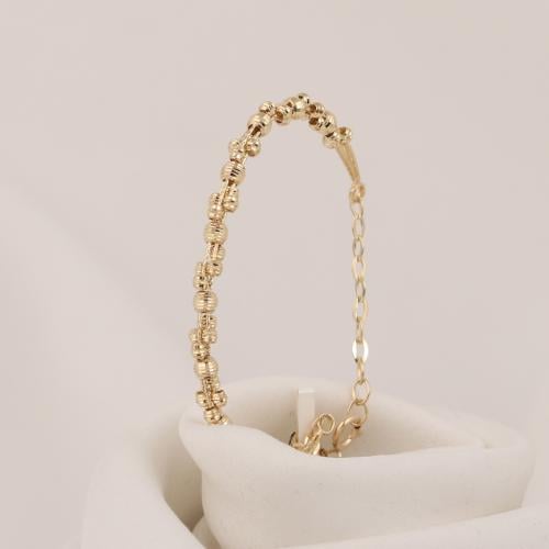 اسوارة كرات الذهب صغير للاطفال ( عيار 18 )