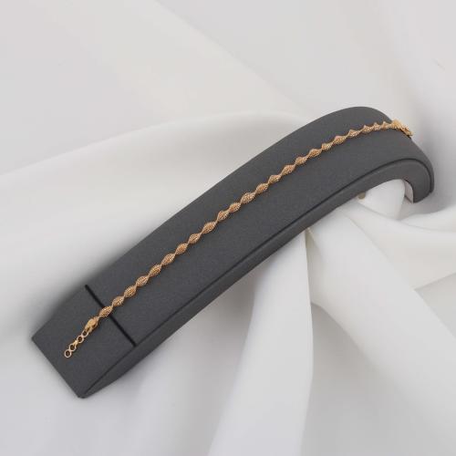 اسوارة ذهب مبرومة ( عيار 21 )