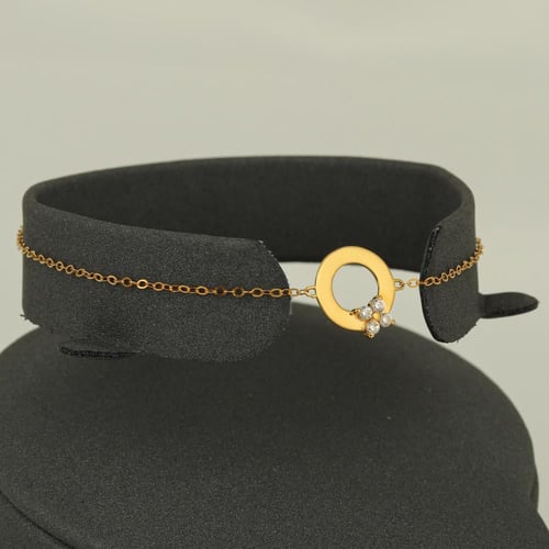 طقم ذهب دائري مجوف ( عيار 21 )